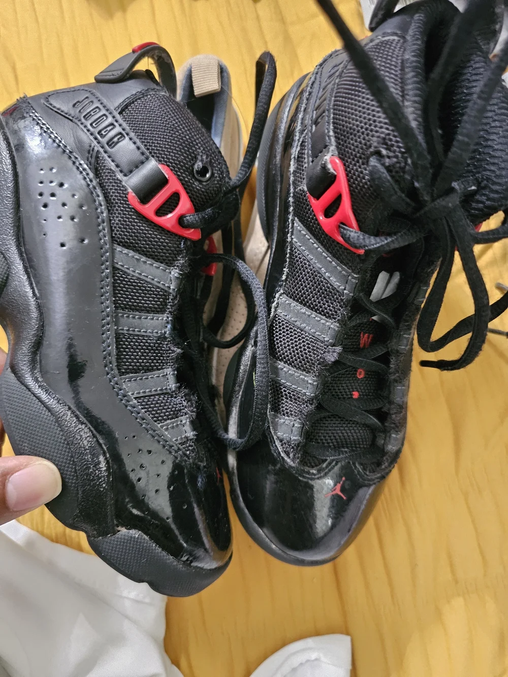 Jordan Black Sneakers in Good Used Condition